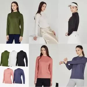 여성 긴팔 5종세트 하프넥 기모 라운드 티셔츠 95 (WFKDXI9)