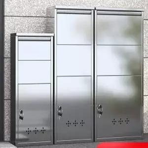 스테인레스 가정용 무인 소포함 택배함 보관함 문앞 비밀번호