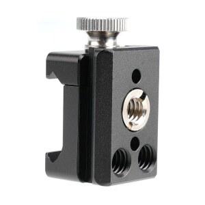 FocusFoto 퀵 릴리즈 NATO 클램프, 0.6cm(1 /4인치) 나사산, 1cm(3 /8인치) ARRI 위치 구멍, 레일 실더 카메라 케이지 스태빌라이저용, DJI Ronin RSC2, RS3, RS3 Pro, 미니, RS4, RS4 Pro 짐벌과 호환