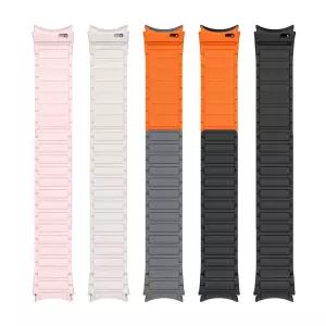 갤럭시워치6클래식 날개형 양면 스트랩 자석식 실리콘밴드 6클래식 시계줄 스마트