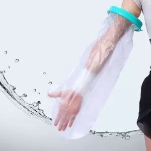 깁스 샤워 커버 통깁스 붕대 보호대 방수포 링거 긴팔 Wvr7+9NDD