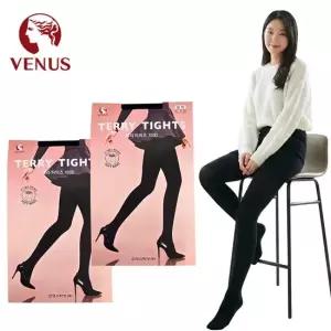 100데니아 팬티스타킹 2개 겨울 고탄력 두꺼운 검정 유발타이즈 교복 학생 승무원스타킹