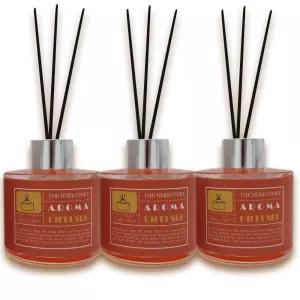 더허브스토리 디퓨저 자몽 120ml 3개입실내 탈취제 용방향제 선물 오일 이사 집들이 선물용 자인디