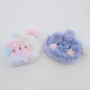 몰랑 털뚠뚠 파우치 S지퍼치 부드러운치 털치 퍼치 미니치 휴대용치 소품치 모형치 얼굴치 이치