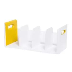 시스맥스 루맥스 책꽂이 4단 YL 옐로우 271060 박스(4개입) (WFKFGQZ)