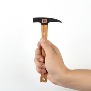 호환 440C 합금강 소형 해머 경도 HRC57+ 헤드(아메리칸 레드 오크 핸들 포함) 앤디의 감옥 브레이크  선물