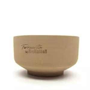 베하몰 물구멍 없는 수제 토분 실린더 13x7cm 밀크초코식물화분 꽃화분 베란다 인테리어 디자인 원예 무지