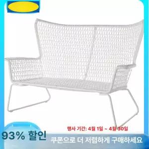 철제 매쉬 야외 테이블세트 라탄