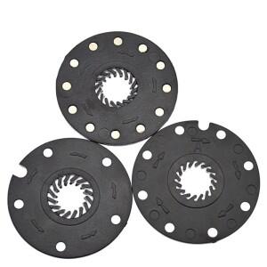 호환 5/8/12 자석 속도 센서 전기 자전거 페달 PAS 시스템 액세서리 1x 펄스 보조