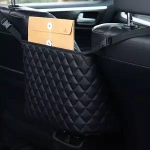 차량 의자 틈새 수납 걸이 자동차 바구니 함콘솔포켓 용포켓 센터 수납함 용수납 가방 사이드 가죽
