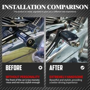 호환 할리 투어링 로드 킹 FLHR 스포츠스터 XL 883 1200 소프테일 브레이크아웃용 오토바이 시프터 페그 슬