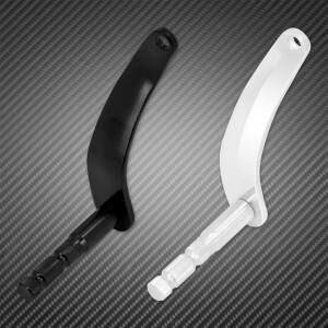 호환 오토바이 확장 기어 시프터 샤프트 레버 암 블랙/크롬  할리 소프테일 팻 보이 슬림 디럭스 헤리티지