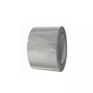 고휘도 벌집무늬 반사 테이프 75mmx10M 백색공사용 안내표지 표시잎 테잎 야간작업 작업용 도로