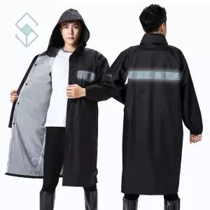 고품질 코트형 방수 우비 비옷 레인 야외 산업용배달우의 작업용 형광 세트 오토바이 캠핑 남녀공용