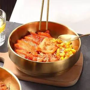 스테인리스 그릇 비빔밥 스텐면기 냉면 라면
