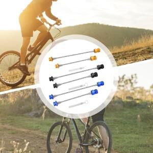 호환 자전거 퀵 릴리스 스큐어  액슬 세트  휠 허브 클립 볼트 레버 교체용