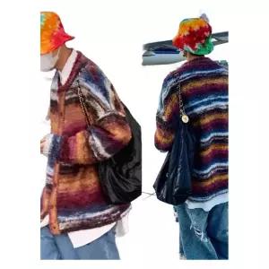 남자롱가디건 빅사이즈 루즈핏 니트 카디건