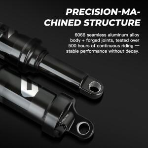 호환 볼라니 소프트 테일 자전거 에어 어브소버 산악 쇼크 서스펜션 XC DH MTB 165/190/210/230mm 부품