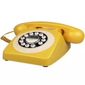 레트로전화기 벽걸이 골동품 청록색 장식품 빈티지 옛날 클래식 블루투스 옛날전화기 용 버튼