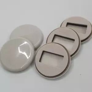 의자발받침 바퀴고정 ABS 발캡 화이트 5P커버 양말 식탁 소음방지 의자 패드