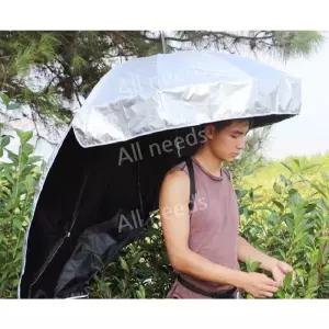 등에매는양산 견착식 햇빛 암막 햇빛가리개 그늘막