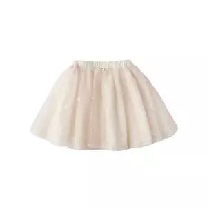 [밍크뮤]SC(아이보리)플라워스팽글샤스커트(3611143101)2026봄/여름/등원룩/애기선물/치마/A