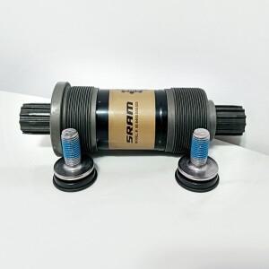 호환 TruVative 파워 스플라인 하부 브래킷 113/118mm 스핀들 68x113.68x118.73x113.73x118mm BSA 68/73mm