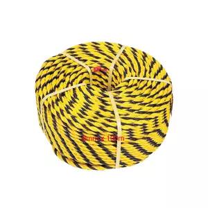 PP 안전로프 빨래줄 표식 밧줄 8mm x 100m 3.1kg텐트 캠핑용 튼튼한 레져 다용도 설치 타프 타프용