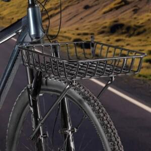 호환 자전거 보관 바구니 앞 교체 금속 산악용 쉬운 조립화물 랙
