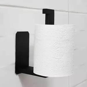 스테인레스 각진 휴지걸이 블랙리빙용품 화장지 실소품 홀더 지홀더 화장실 욕실