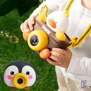 카메라 목걸이 오토 버블건비누방울도구 어린이 비눗 비눗장난감 비눗놀이 비눗건 모양건