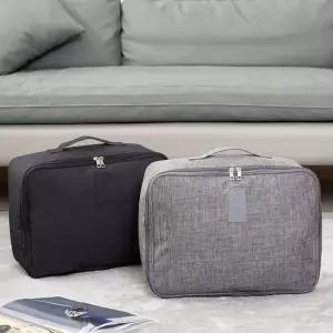 가벼운 소재 캐리어 결합 여행 캠핑 출장 경량 멀티백용파우치 메이크업가방 메이크업치 사각치 주머니 화