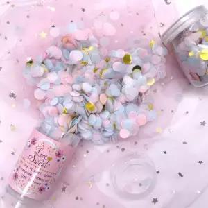 꽃가루 브라이덜샤워 컨페티 종이 촬영 소품 폭죽 웨딩 홈파티 300일셀프촬영