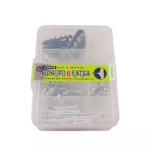 석고보드용 앙카 6종 세트석고보드 콘크리트 목재 앙카볼트 칼블럭