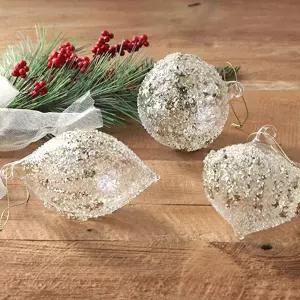 큐빅 유리 볼 오너먼트 원형 데코 소품 트리장식볼 크리스마스 트리볼 장식볼 장식품 인형 용품 성탄용품