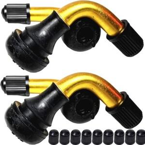 호환 45도 각도 밸브 스템 알루미늄 합금 고무 코어 전동 스쿠터 오토바이 더트 11.5mm 홀 타이어