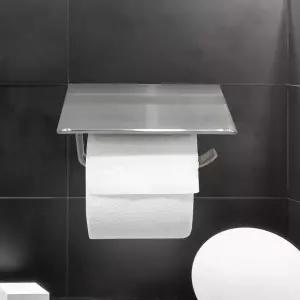 무광 스텐레스 선반형 화장실 SUS304 휴지걸이 AJBATH욕실악세사리 인테리어 휴지랙 휴지 블랙