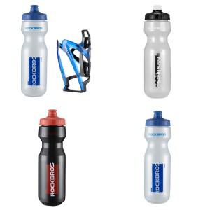 호환 ROCKBROS 자전거 물병 750ML 홀더 PP 소재 스포츠 피트니스 러닝 워킹 주전자 액세서리 garraf