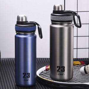 호환 680ml 스테인레스 야외 스포츠 피트니스 러닝 사이클링 보온병 휴대용 절연 컵 자전거