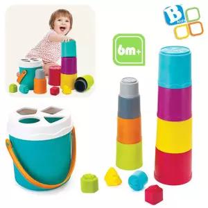 비키즈 다용도컵 쌓기 (3404)컵쌓기놀이 컵쌓기교구 어린이교구 컵쌓기장난