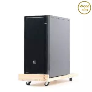 우드나인 삼나무 PC 본체받침대PC선반 PC거치대 지지개 고정대 컴퓨터다이 PC다이 PC홀더 걸이 PC걸이