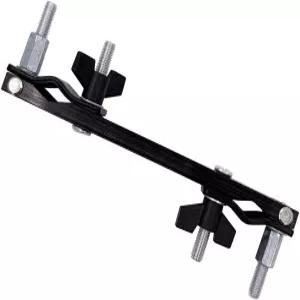 지아유이 드럼 멀티 클램프 금속 심벌 스탠드 전자 세트 장착 3개/8 1 직경 막대용