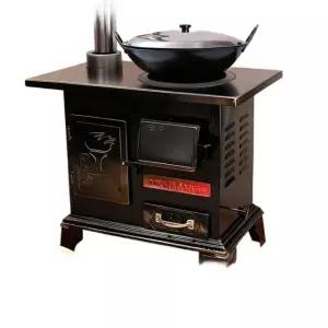 캠핑 주물 화목 난로 작업장 고구마통 나무장작 상품 업그레이드 받침대 포함+4m A