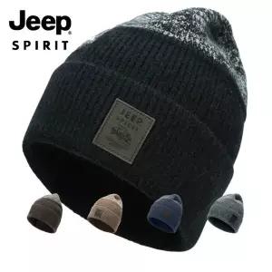 지프스피릿 JEEP SPIRIT 방한 니트 모자 CA0635 +면양말