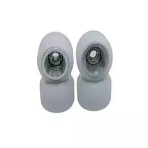 리파이 핑거보드 휠 핸드 임베디드 합금층 핫 핑거 스케이트보드 8.5mmx5.0mm 흰색 합금 컬러웨이SILVER