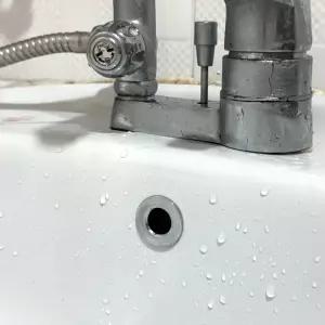 세면대 오버플로우캡 구멍마개 황동 실버