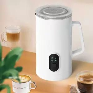 우유거품기 라떼 우유 용 기계 데우는 스팀기 우유데우기 플러그 미규블랙 밀크프로더 업소용