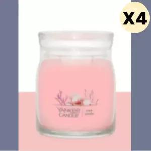 양키캔들 핑크샌즈 자캔들 M 향초 집들이 선물 X4