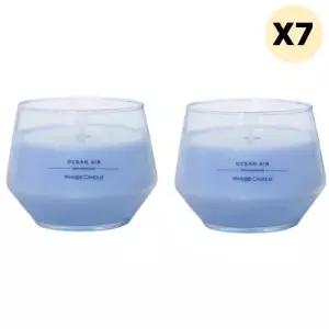 양키캔들 오션에어 캔들 향초 집들이 선물 2개 X7SET