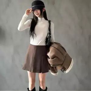 [하프클럽/]여성 포근한 가을겨울 보온 롱슬리브 티셔츠